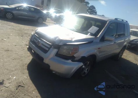 2006 Honda Pilot Ex-L from USA, damaged, VIN 5FNYF28596B014633